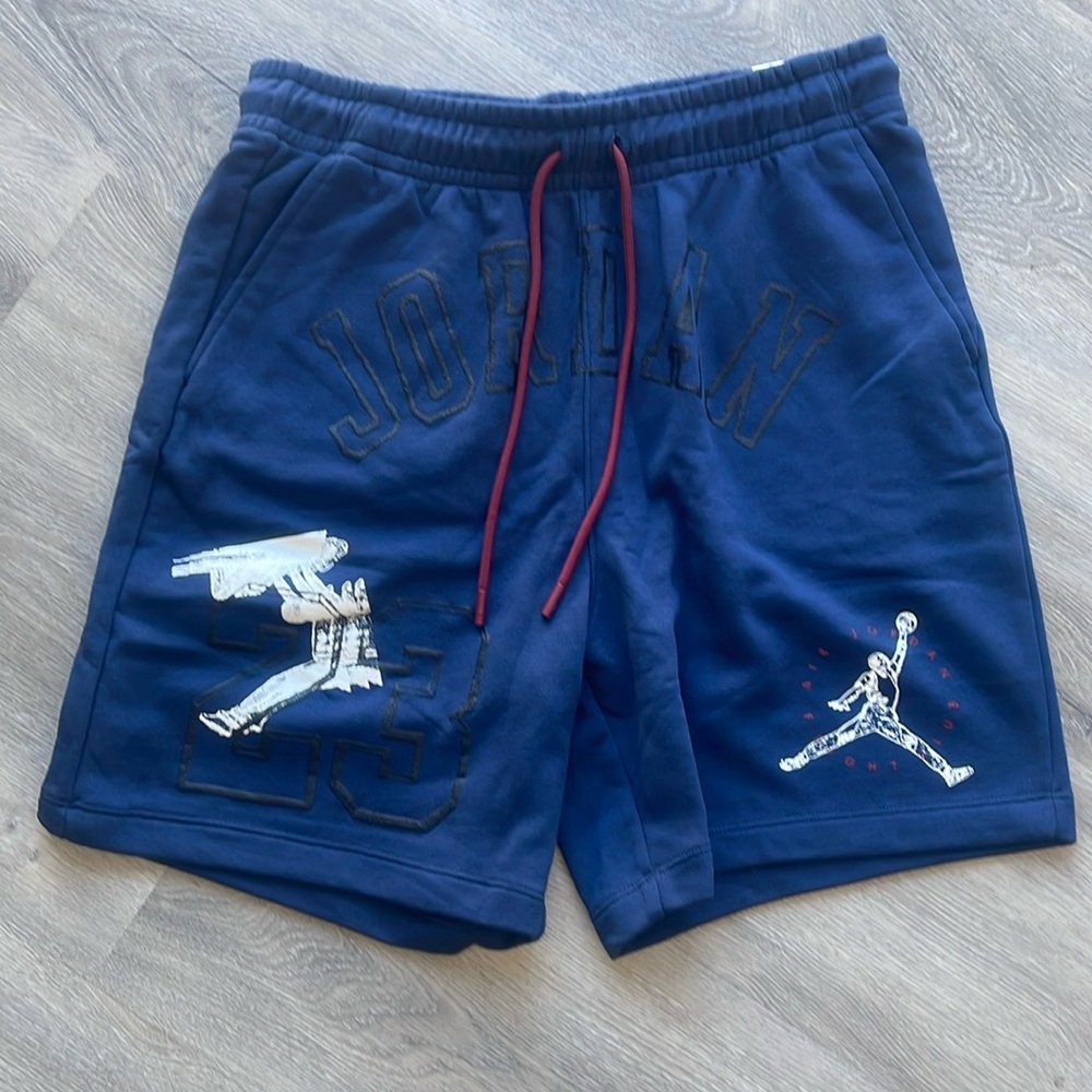 Jordan Essentials Men's Loopback Fleece Shorts HF4545-410 Size M